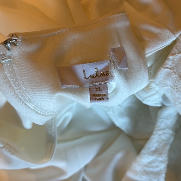 Lulus Radiant Forever White Lace Boat Neck Maxi Dress - Picture 8 of 8